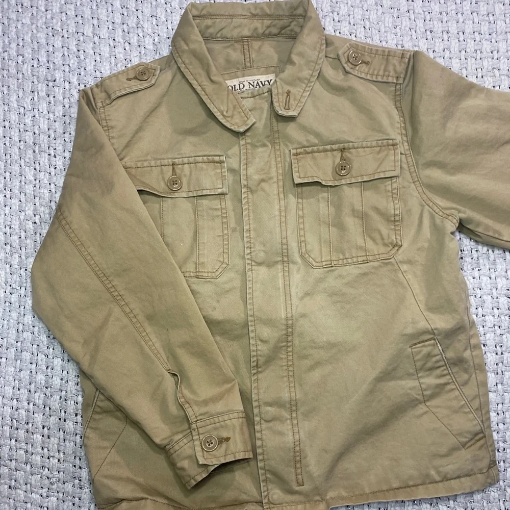 OLD NAVY Tan Jean Jacket